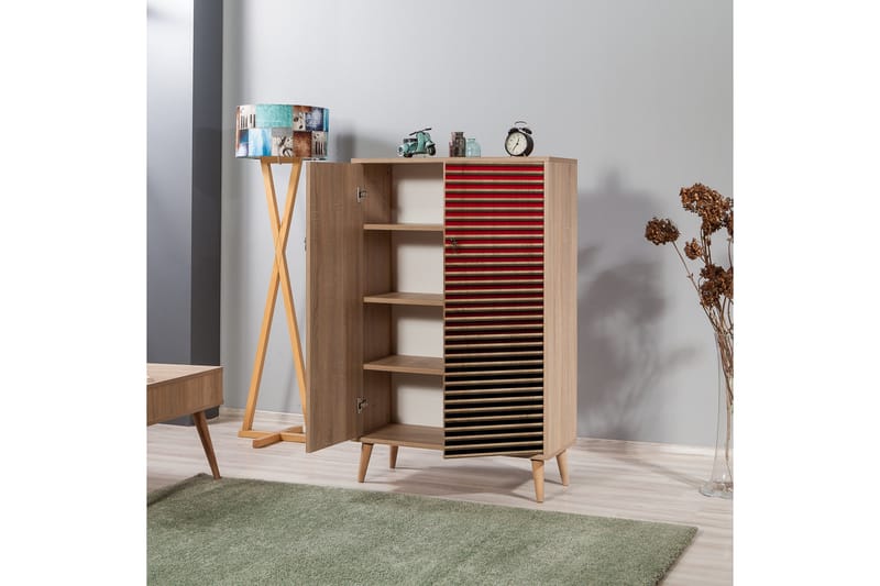 Brokind Opbevaringsskab 80 cm - Brun - Opbevaring - Skab - Skabe