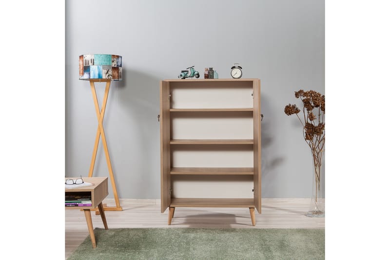 Brokind Opbevaringsskab 80 cm - Brun - Opbevaring - Skab - Skabe