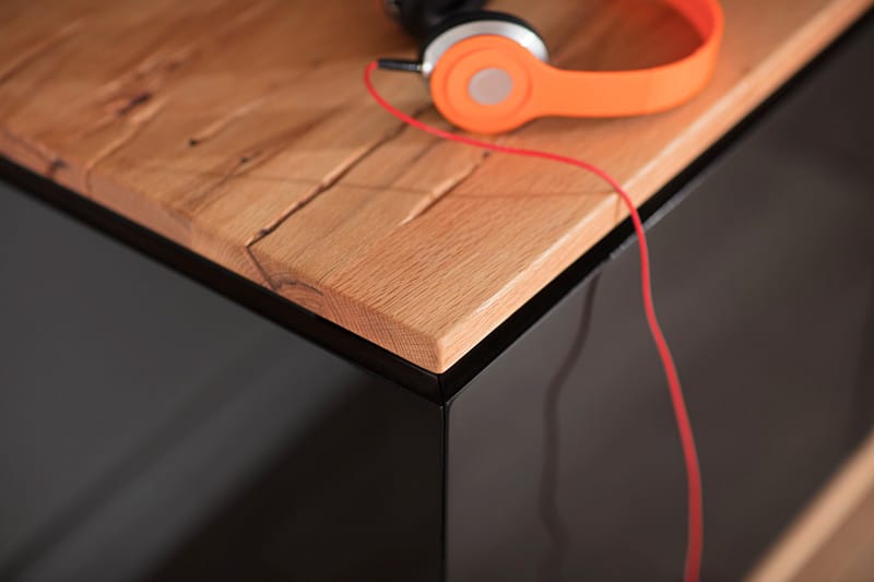 Chiaro Skab Kontor 51x40 cm - Sort - Opbevaring - Skab - Skabe