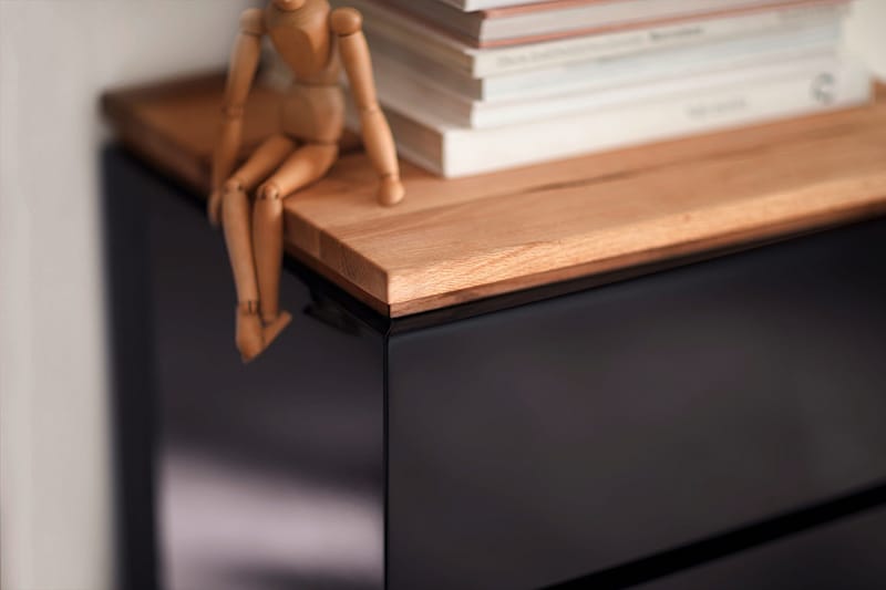 Chiaro Skab Kontor 51x40 cm - Sort - Opbevaring - Skab - Skabe