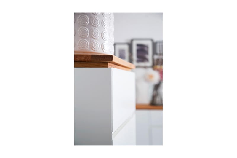 Chiaro Skabskommode 51x40 cm - Hvid - Opbevaring - Skab - Skabe
