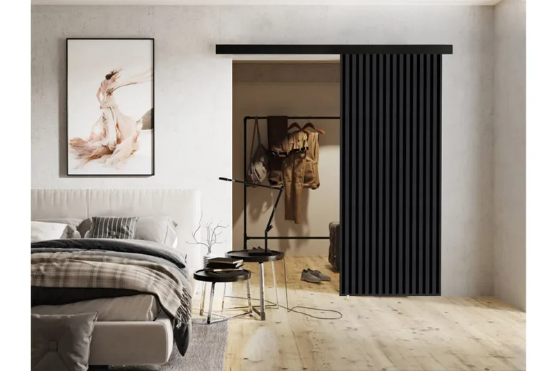 Clonmore Highboard Black - Hus & renovering - Byggeri - Dørre & porte - Skydedøre