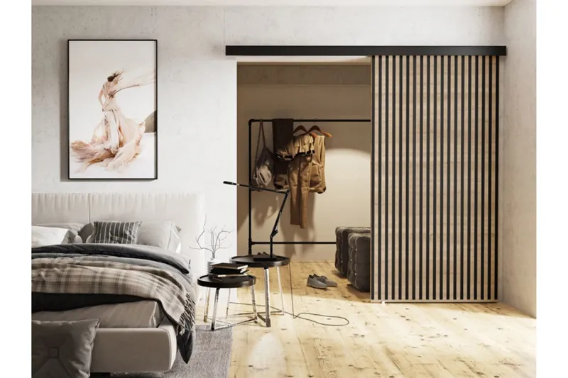 Clonmore Highboard Black - Hus & renovering - Byggeri - Dørre & porte - Skydedøre