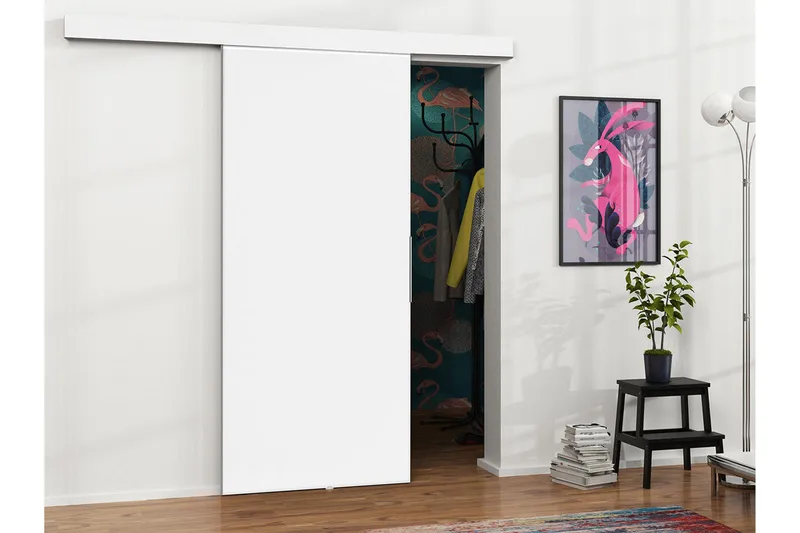 Clonmore Highboard White - Hus & renovering - Byggeri - Dørre & porte - Skydedøre