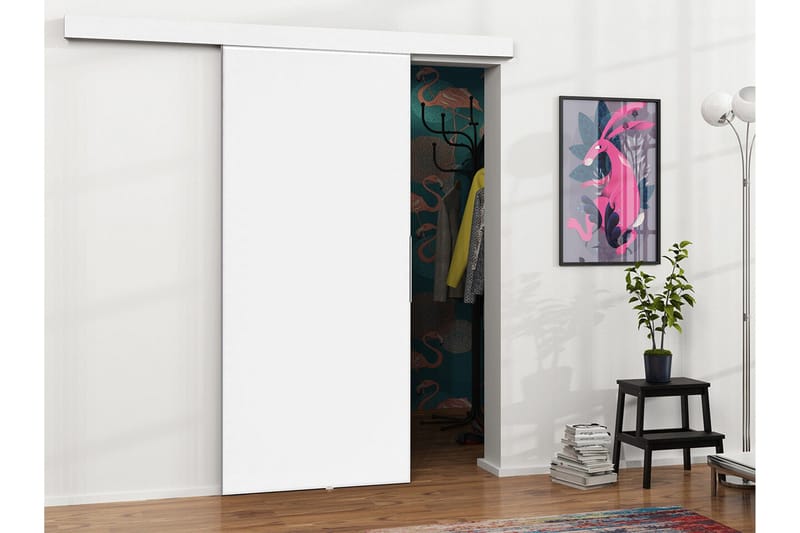 Clonmore Highboard White - Hus & renovering - Byggeri - Dørre & porte - Skydedøre