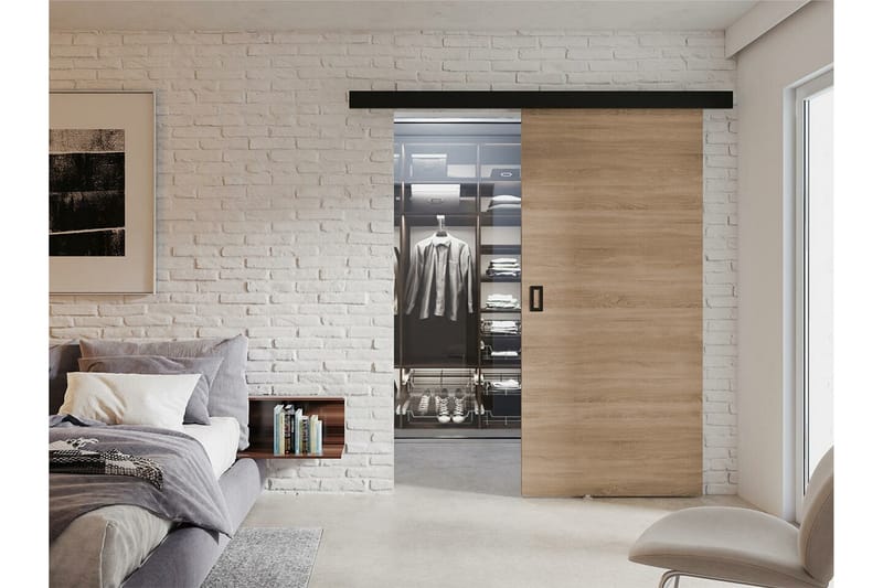 Clonmore Skydedør - Brun - Hus & renovering - Byggeri - Dørre & porte - Skydedøre