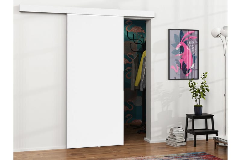 Clonmore Skydedør - Hvid - Hus & renovering - Byggeri - Dørre & porte - Skydedøre