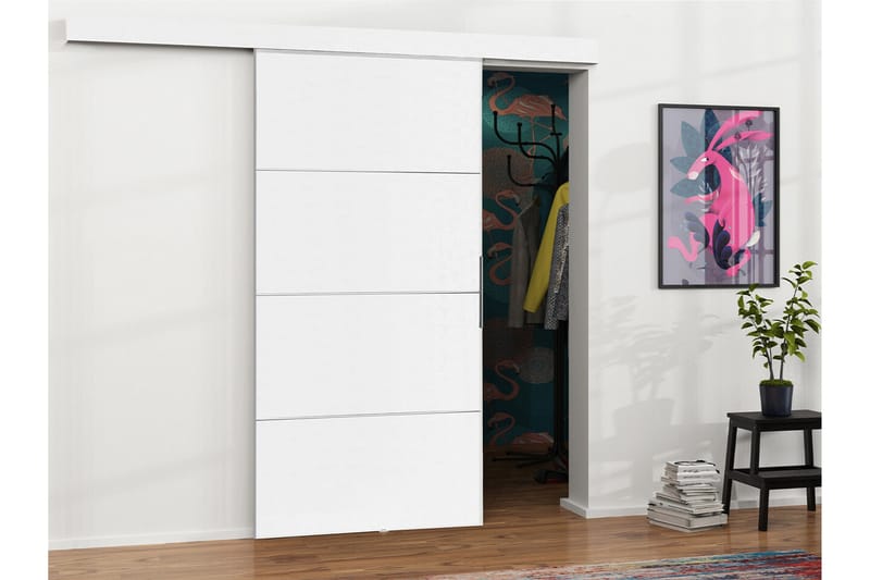 Clonmore Skydedør - Hvid - Hus & renovering - Byggeri - Dørre & porte - Skydedøre