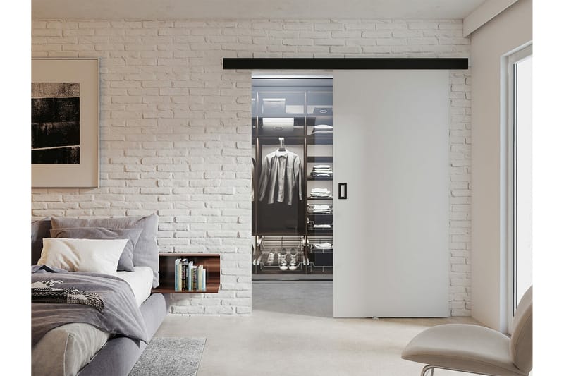 Clonmore Skydedør - Hvid - Hus & renovering - Byggeri - Dørre & porte - Skydedøre