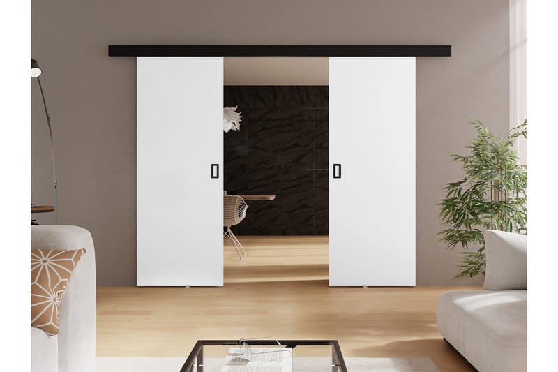 Clonmore Skydedør - Hvid - Hus & renovering - Byggeri - Dørre & porte - Skydedøre