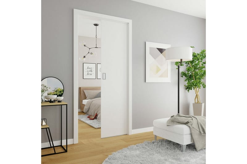 Clonmore Skydedør - Hvid - Hus & renovering - Byggeri - Dørre & porte - Skydedøre