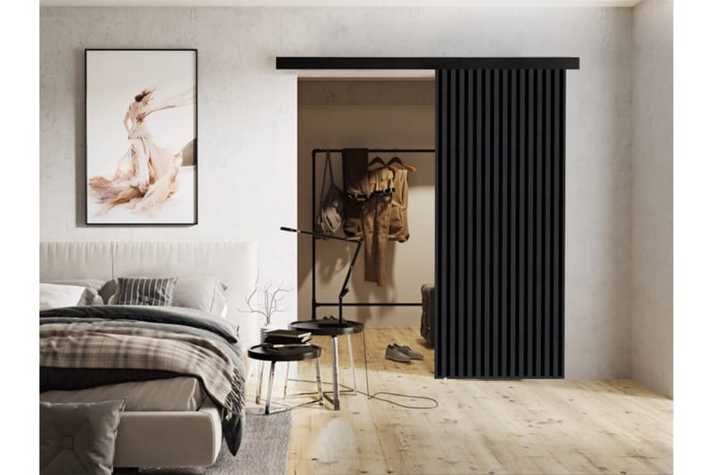 Clonmore Skydedør - Sort - Hus & renovering - Byggeri - Dørre & porte - Skydedøre