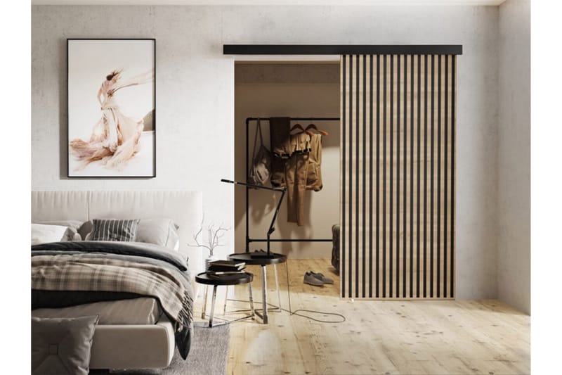 Clonmore Skydedør - Sort - Hus & renovering - Byggeri - Dørre & porte - Skydedøre