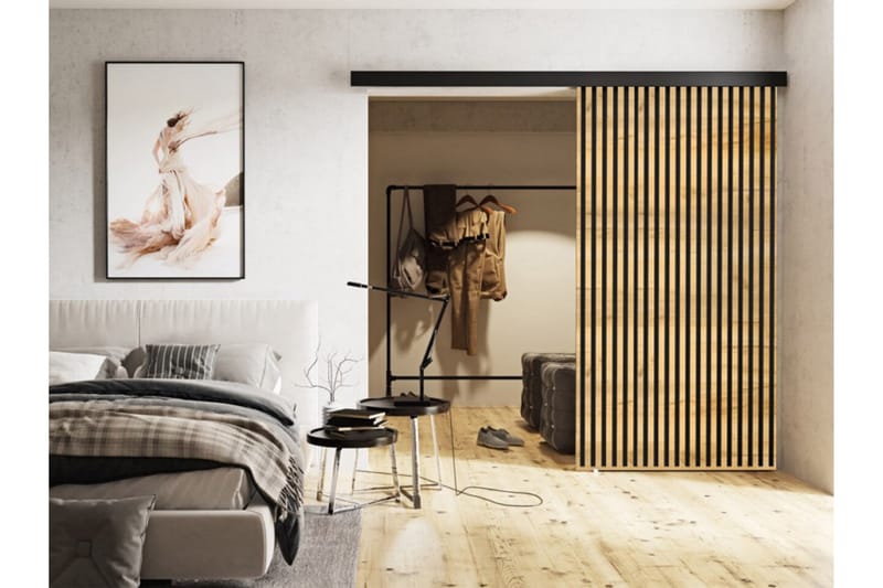 Clonmore Skydedør - Sort - Hus & renovering - Byggeri - Dørre & porte - Skydedøre