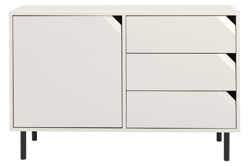 Corner Sideboard 118 cm - Hvid - Skabe