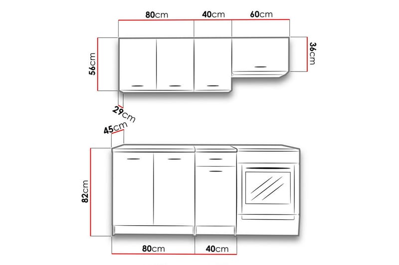 Crawley Opbevaringsskab - Træ - Hus & renovering - Køkken & bad - Køkken & bryggers - Køkkenmøbler