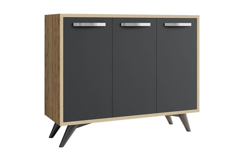 Desgrar Opbevaringsskab 100x82 cm, Brun