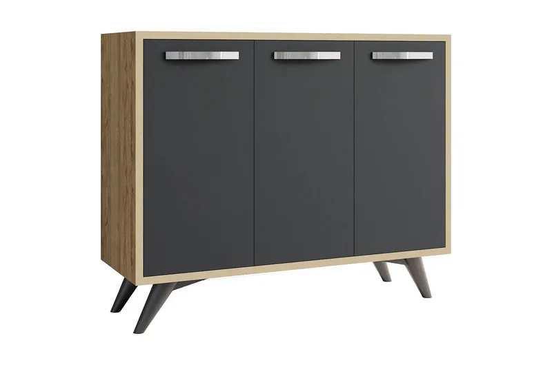 Desgrar Opbevaringsskab 100x82 cm, Brun