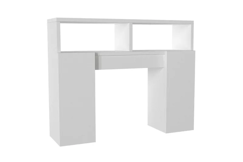 Dobles Badeværelsesskab 76 cm - Hvid - Hus & renovering - Køkken & bad - Badeværelse - Badeværelsesmøbler - Vægskabe & højskabe