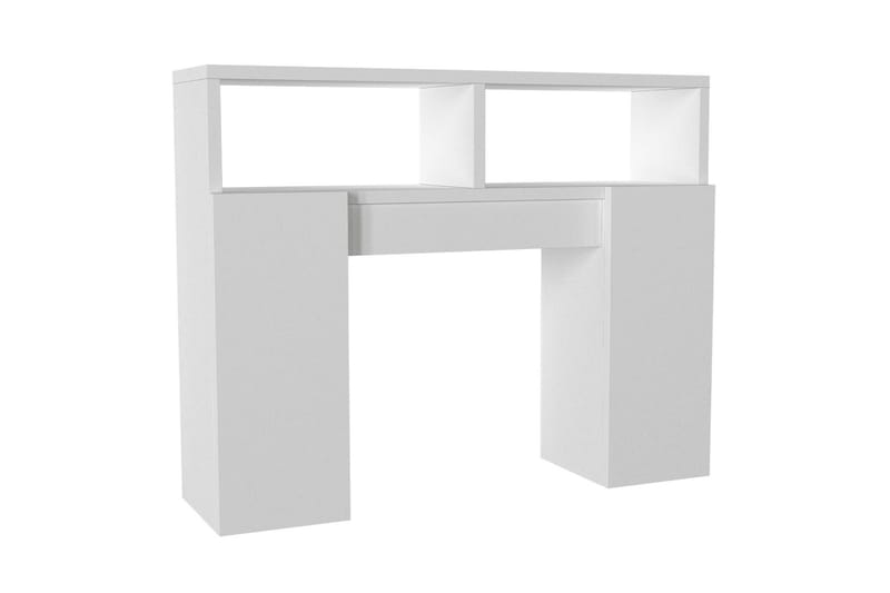 Dobles Badeværelsesskab 76 cm - Hvid - Hus & renovering - Køkken & bad - Badeværelse - Badeværelsesmøbler - Vægskabe & højskabe