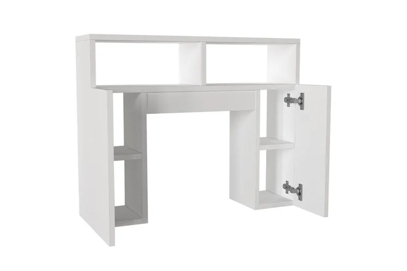 Dobles Badeværelsesskab 76 cm - Hvid - Hus & renovering - Køkken & bad - Badeværelse - Badeværelsesmøbler - Vægskabe & højskabe