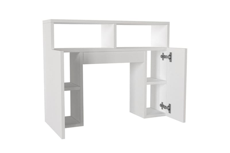 Dobles Badeværelsesskab 76 cm - Hvid - Hus & renovering - Køkken & bad - Badeværelse - Badeværelsesmøbler - Vægskabe & højskabe