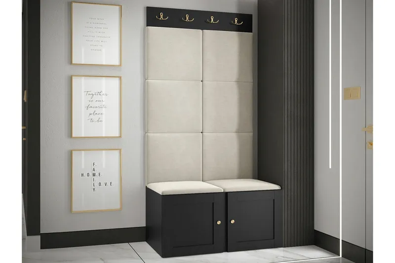 Dunvegan Highboard Black - Opbevaring - Skab - Skabe