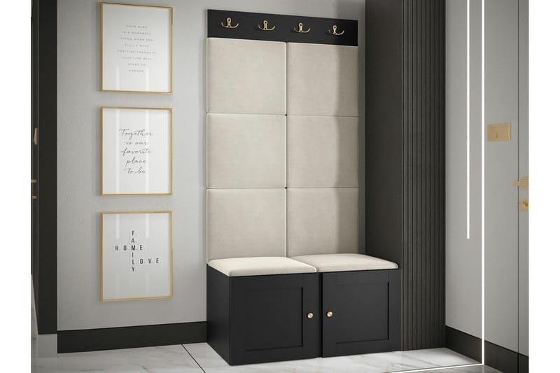 Dunvegan Highboard Black - Opbevaring - Skab - Skabe