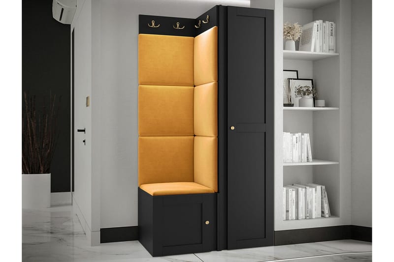 Dunvegan Highboard Black - Opbevaring - Skab - Skabe