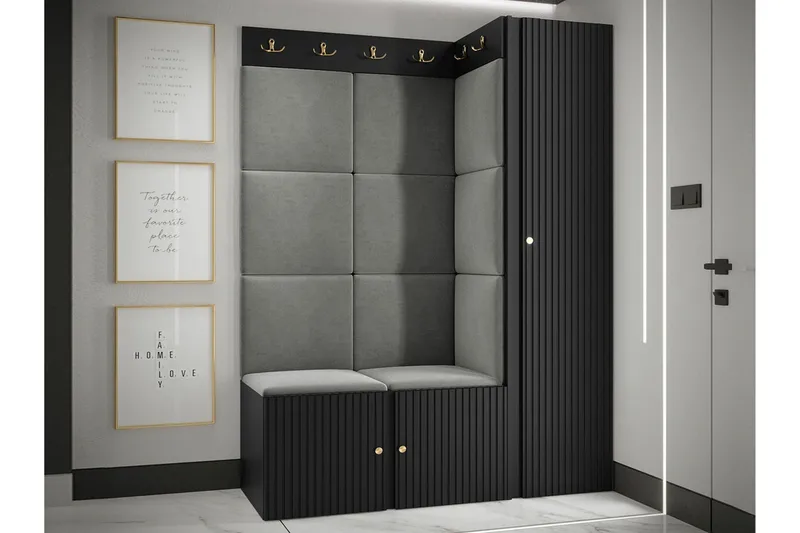 Dunvegan Highboard Black - Opbevaring - Skab - Skabe