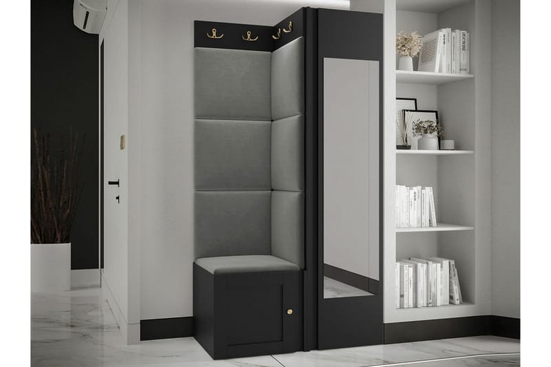 Dunvegan Highboard Black - Opbevaring - Skab - Skabe