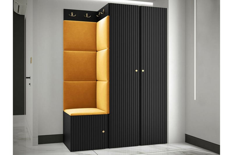 Dunvegan Highboard Black - Opbevaring - Skab - Skabe