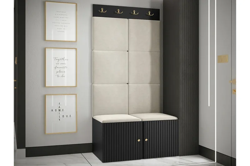 Dunvegan Highboard Black - Opbevaring - Skab - Skabe