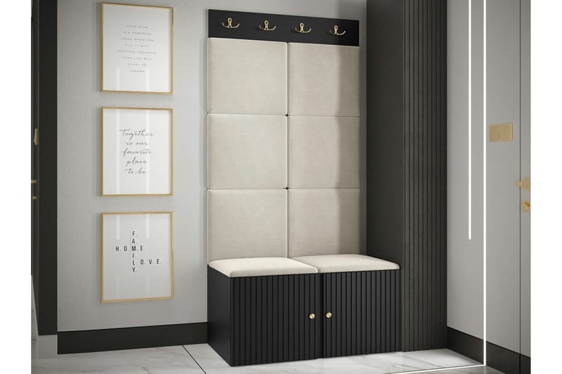 Dunvegan Highboard Black - Opbevaring - Skab - Skabe