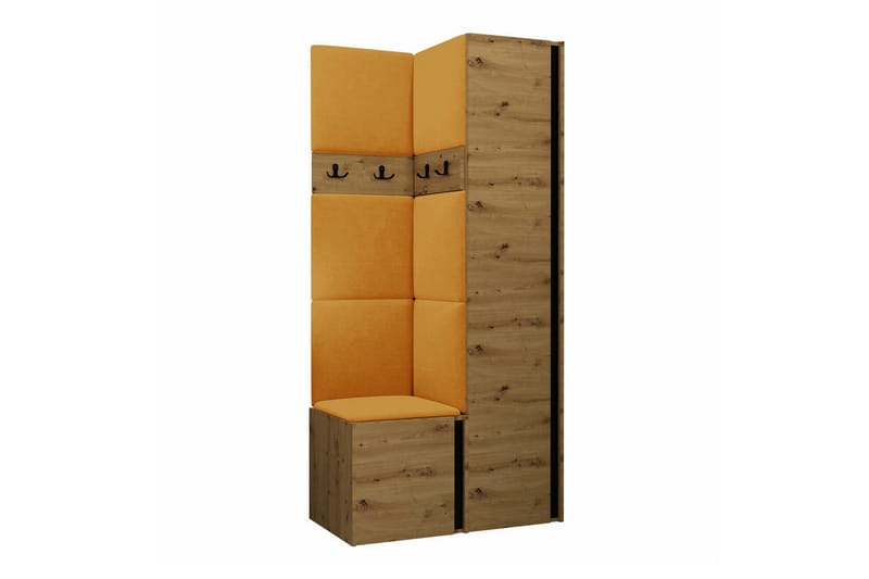 Dunvegan Highboard Brown/Yellow, undefined