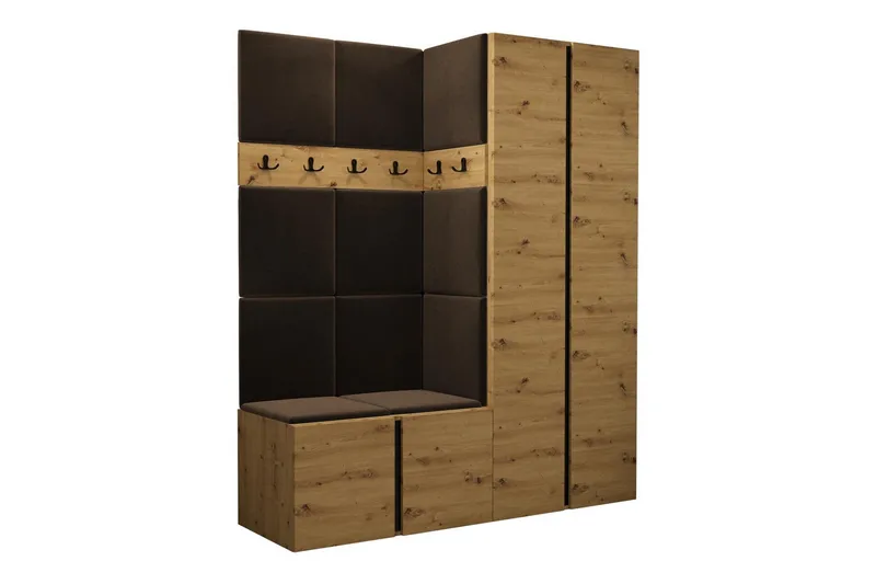 Dunvegan Highboard, Brun