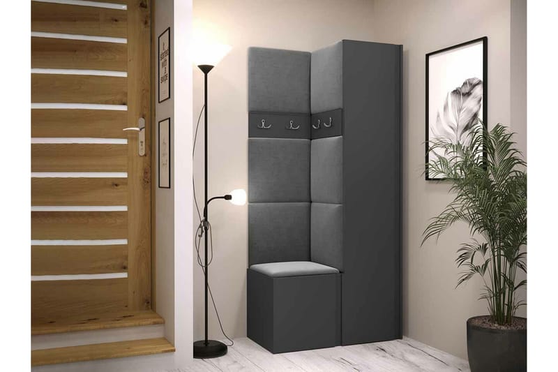 Dunvegan Highboard Graphite - Opbevaring - Skab - Skabe