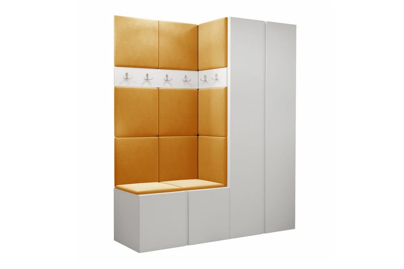 Dunvegan Highboard - Hvid - Opbevaring - Skab - Skabe