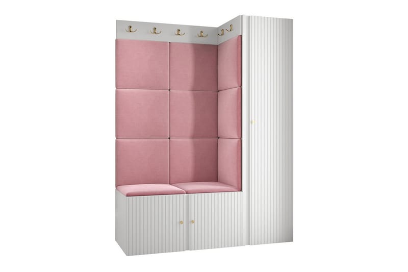 Dunvegan Highboard - Hvid - Opbevaring - Skab - Skabe