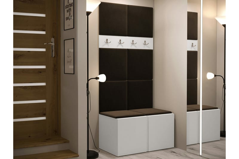 Dunvegan Highboard - Hvid - Opbevaring - Skab - Skabe
