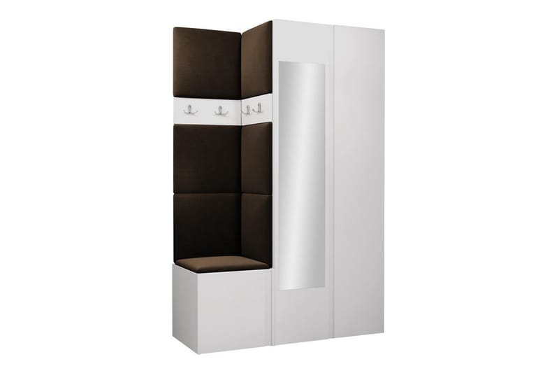 Dunvegan Highboard - Hvid - Opbevaring - Skab - Skabe