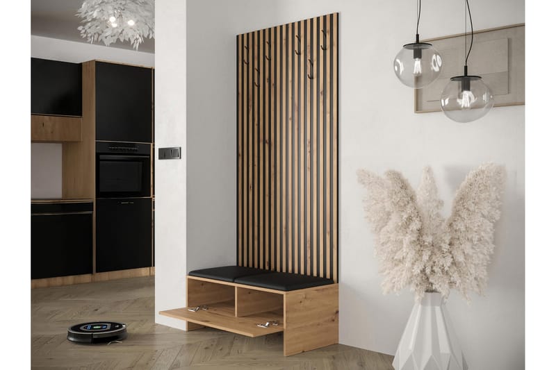 Dunvegan Highboard - Sort - Opbevaring - Skab - Skabe
