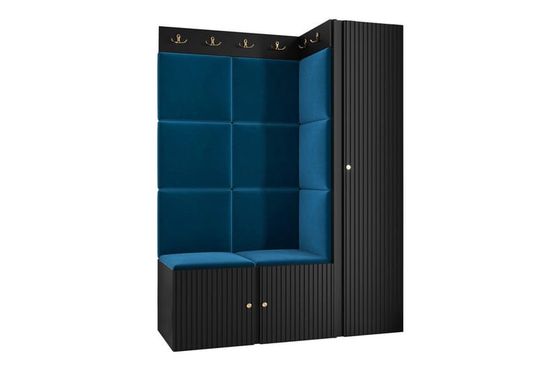 Dunvegan Highboard - Sort - Opbevaring - Skab - Skabe