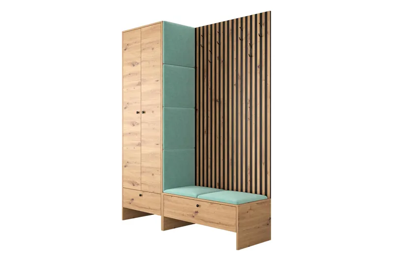 Dunvegan Highboard Turquoise, undefined