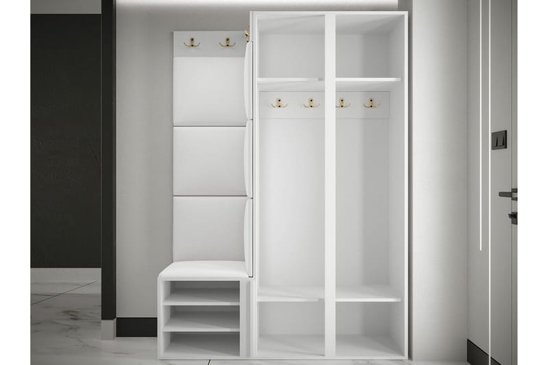 Dunvegan Highboard White - Opbevaring - Skab - Skabe