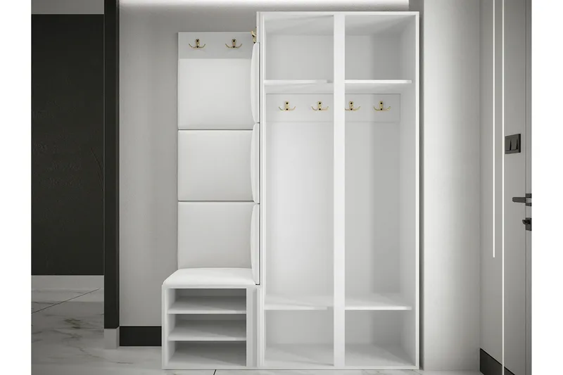 Dunvegan Highboard White - Opbevaring - Skab - Skabe