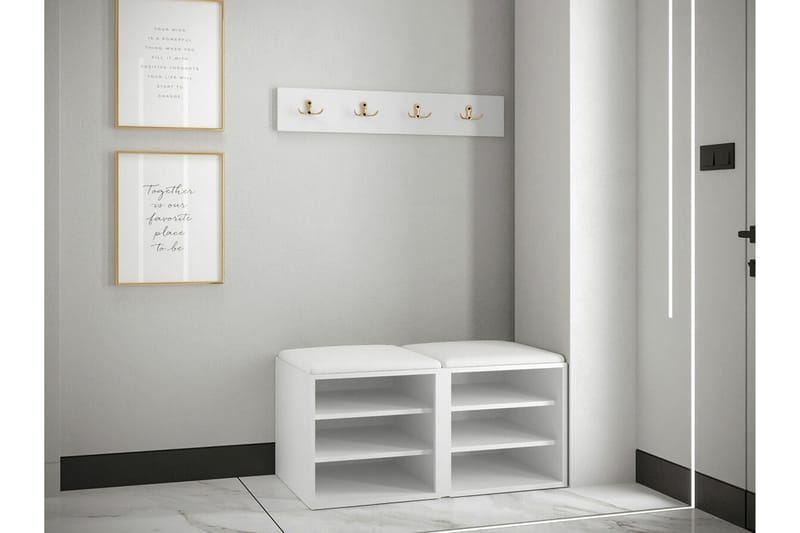 Dunvegan Highboard White - Opbevaring - Skab - Skabe