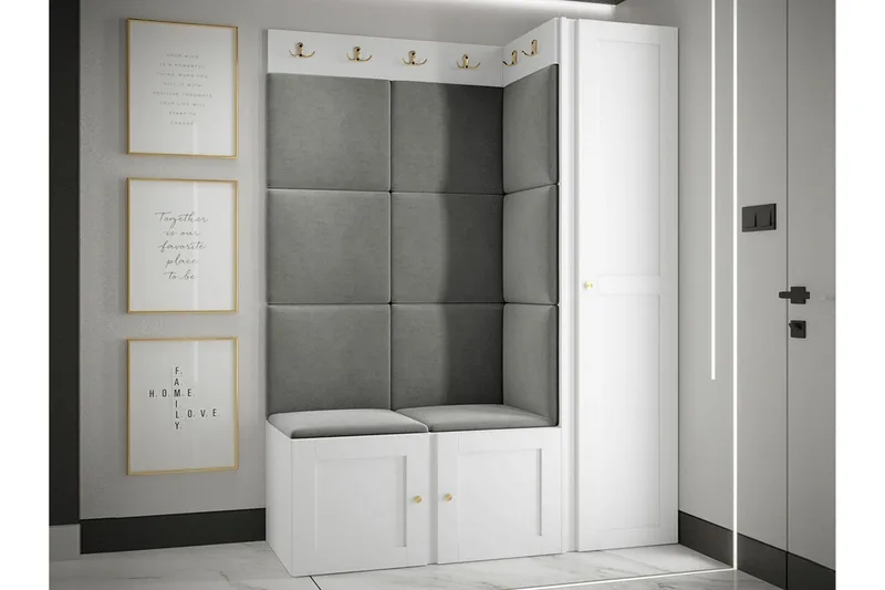 Dunvegan Highboard White - Opbevaring - Skab - Skabe