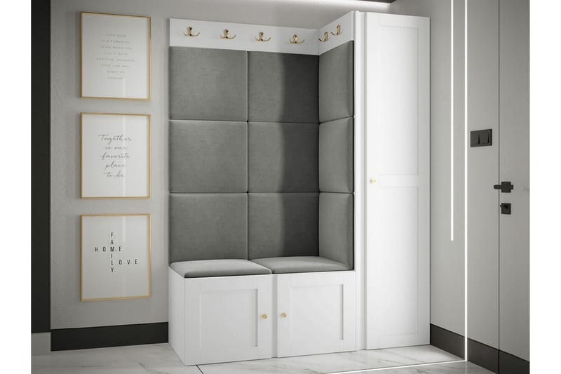 Dunvegan Highboard White - Opbevaring - Skab - Skabe