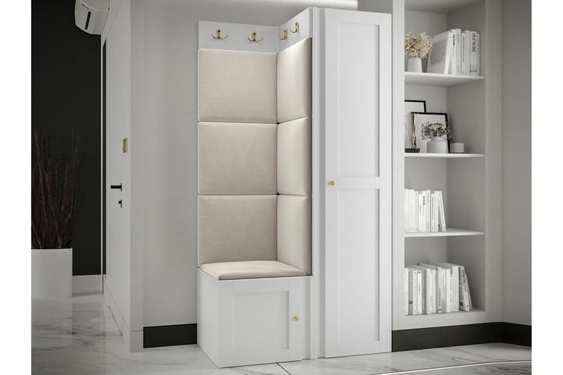 Dunvegan Highboard White - Opbevaring - Skab - Skabe